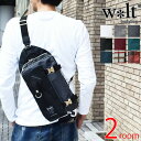 【先着20%OFFクーポン】walt ウォルト ボディバッグ メンズ メンズ スクエア ワンショルダー ボディバッグ ナイロン 軽量 男性 女性 ユニセックス ...