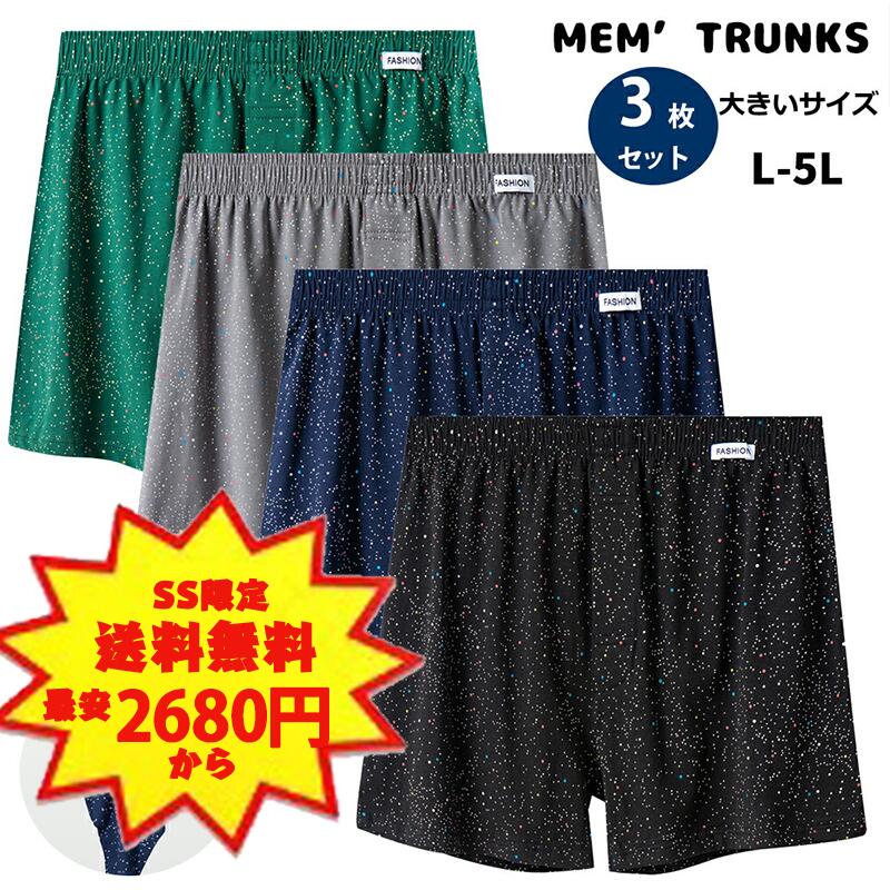 SS限定2枚目15%OFF★トランクス メン
