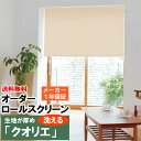【マラソン期間クーポン有】 ◆◆送料無料 ロールスクリーン オーダー 洗えるウォッシャブル 「クオリエ」 厚め生地のお買い得オーダー 巾(幅)91~135cm×高さ(丈)251~300cm ロールカーテン 立川機工ファーステージ FIRSTAGE 【同梱不可商品】