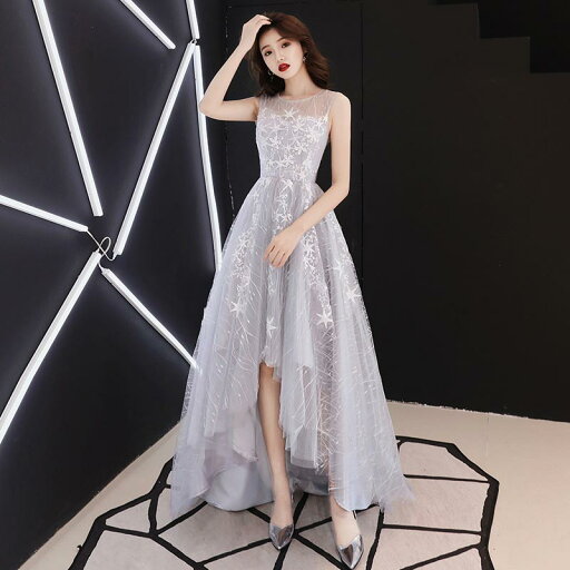 カラードレス パーティードレス シフォン グレー/シャンパン色 前短後長 ミモレ丈 ワンピース 結婚式 披露宴 二次会 お呼ばれ 20代 30代 40代 レディース ステージドレス 発表会ドレス 演奏会ドレス コンクール 大きいサイズ 送料無料 XS S M L XL XXL XXXL カラードレス パーティードレス シフォン グレー/シャンパン色 前短後長 ミモレ丈 ワンピース 結婚式 披露宴 二次会 お呼ばれ 20代 30代 40代 レディース ステージドレス 発表会ドレス 演奏会ドレス コンクール 大きいサイズ 送料無料 XS S M L XL XXL XXXL