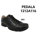 アシックス ウォーキング シューズ ペダラ PEDALA 1212A116 レディース 3E 日本製 αゲル 天然皮革 ファスナー