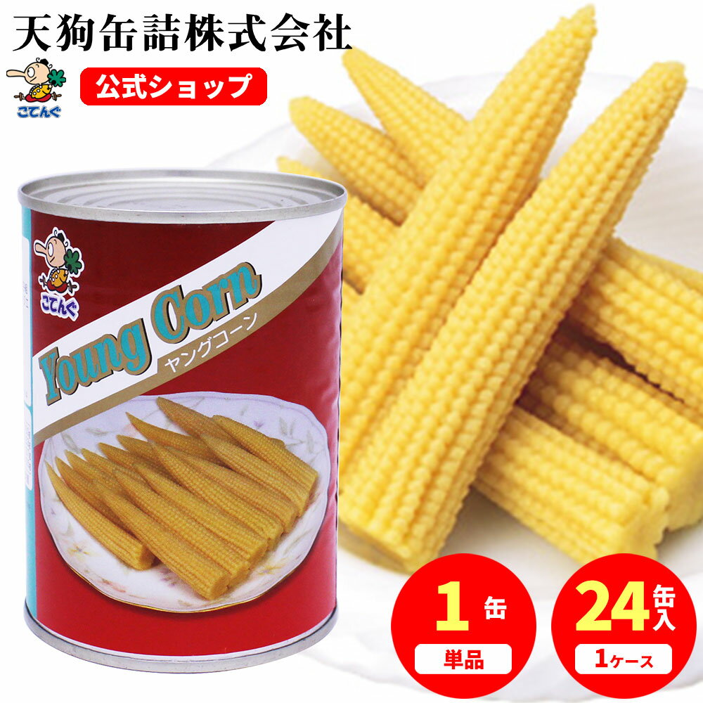 ヤングコーン水煮 缶詰 タイ産 ホー