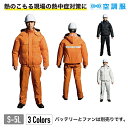 【お取り寄せ品】#9097 ナタ゛レス空調服レインスーツ レインスーツ 空調服 ナダレス JINNAI 上下セット メンズ レインコート カッパ 上下 防水 作業服 空調 暑さ対策 熱中症対策 雨具 夏 涼しい フード セパレート ズボン 反射 合羽 警備 建設業 ファン対応 ケイワーク