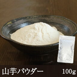 山芋パウダー [100g ネコポス4コまで] やまいも お好み焼き 麺 上用まんじゅう かるかん カステラ 野菜パウダー 製菓材料 エアードライ