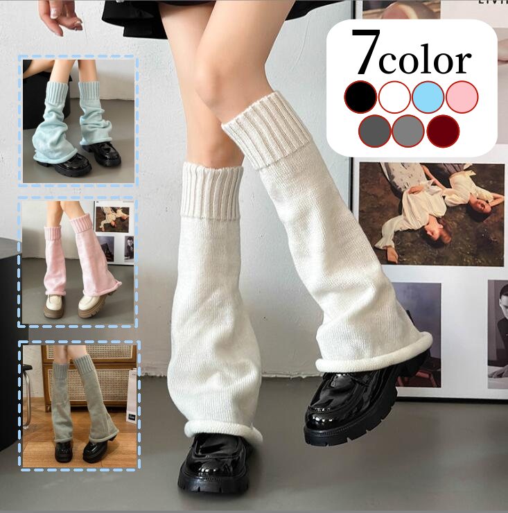 樂天商城 - 靴下 レディース ショート丈 足首ウォーマー フレア レッグカバー ニット おしゃれ 足元 女性用 かわいい 美脚 レッグウォーマー