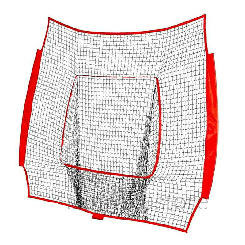【送料無料】野球用交換ネット 練習用ネット プロ仕様 213cm×213cm 高耐久トレーニングネット バッティング練習 投球練習 捕球練習 屋外・屋内兼用 野球練習用具 チーム練習用 フィールド用 トレーニングアクセサリー スポーツ用ネット 野球部 部活用
