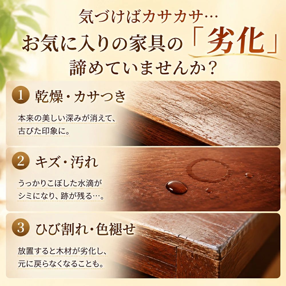 蜜蝋ワックス 蜜蝋 床 木製家具用 艶出しワックス 120ml 固形 木材磨き フローリン...