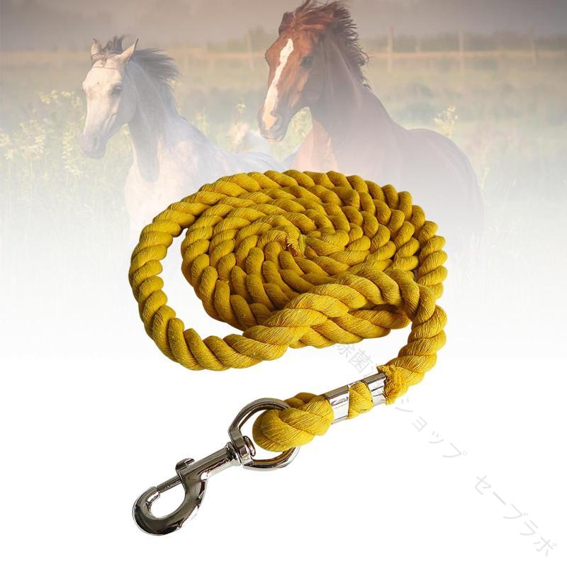 ウェビング 馬 リードロープ 馬 先導ロープ 家畜 アクセサリー 用 耐久性 馬術 手...