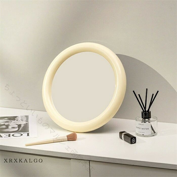 壁のミラー 卓上ミラー ミラー 化粧鏡 スタンドミラー メイク用品 卓...