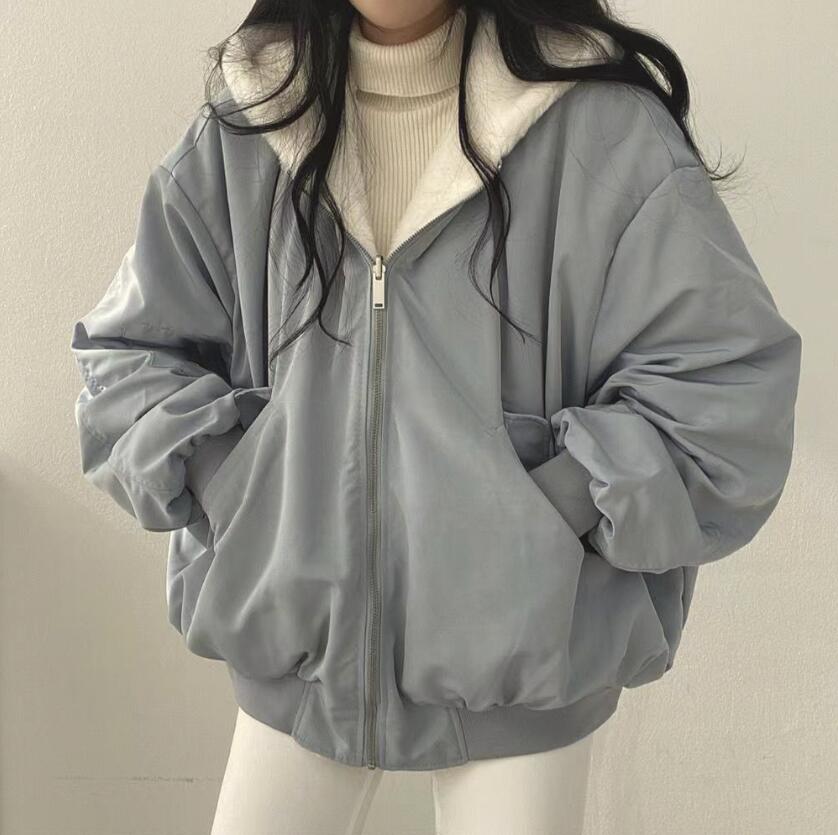 樂天商城 - アウター キルティングコート ブルゾン レディース ボア ボアコート 裏起毛 ジャン リバーシブル ムートンコート 長袖ジャケット