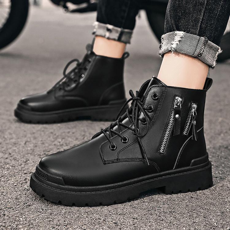 メンズ ショートブーツ ブーツ ワークブーツ 靴 レースアップ イギリス風 メンズブーツ エンジニアブーツ　バイクブーツ ミリタリーブーツ マウンテンブーツ