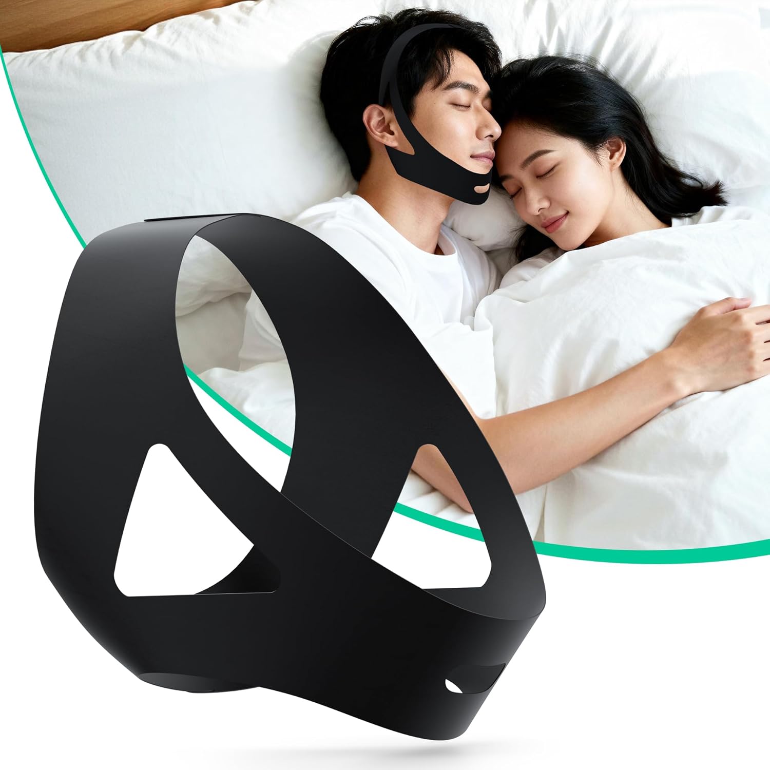 【睡眠のプロ監修】いびき防止グッズ い いびき サポーター いびき対策 顎固定サポーター 鼻呼吸促進 ...