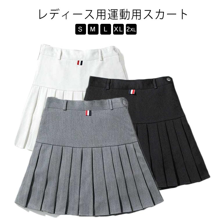 樂天商城 - golf プリーツスカート ゴルフスカート テニス サマーウエア スポーツ レディース ゴルフウエア インナーパンツ付き アウ