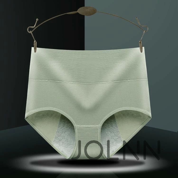 ショーツ ハイ 生理用ショーツ 3枚セット 女性 下着 コットン サニタリーショーツ 3枚セット 【涼感】ハイウエストショーツ 深め