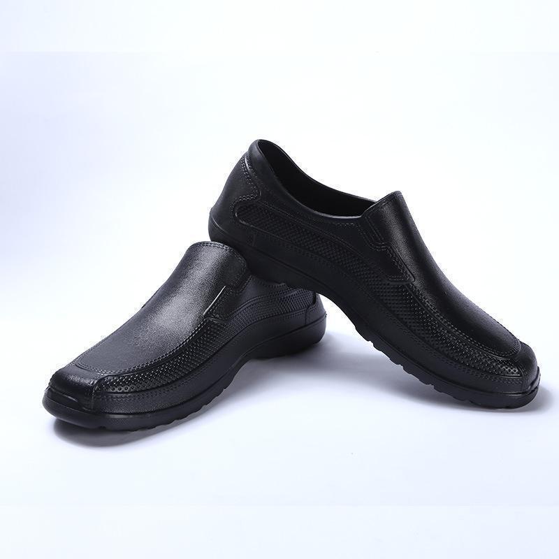 安全靴 コックシューズ 軽量 EVA素材 耐油 疲れにくい 防臭 耐滑 抗菌 飲食店 厨房靴 キッチン ワークマン 防水