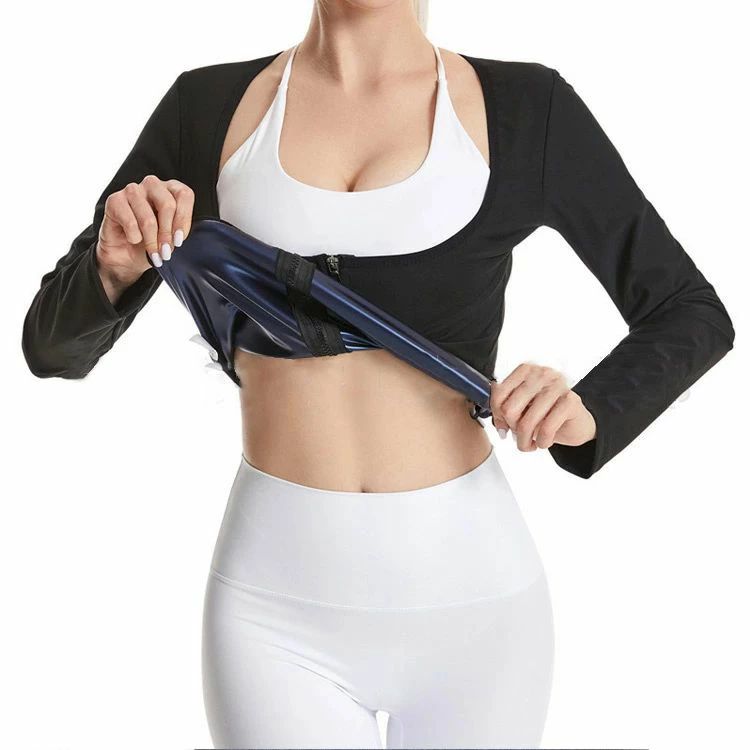 全5種 コンプレッションインナー レディース 発汗 効果 サウナ Tシャツ ダイエット 長袖 半袖 ベスト ジップ付き ジップなし サウナシャツ インナー サウナスーツ カロリー消費アップ ダイエット 筋トレ アンダーウェア スポーツインナー 大きいサイズ 2