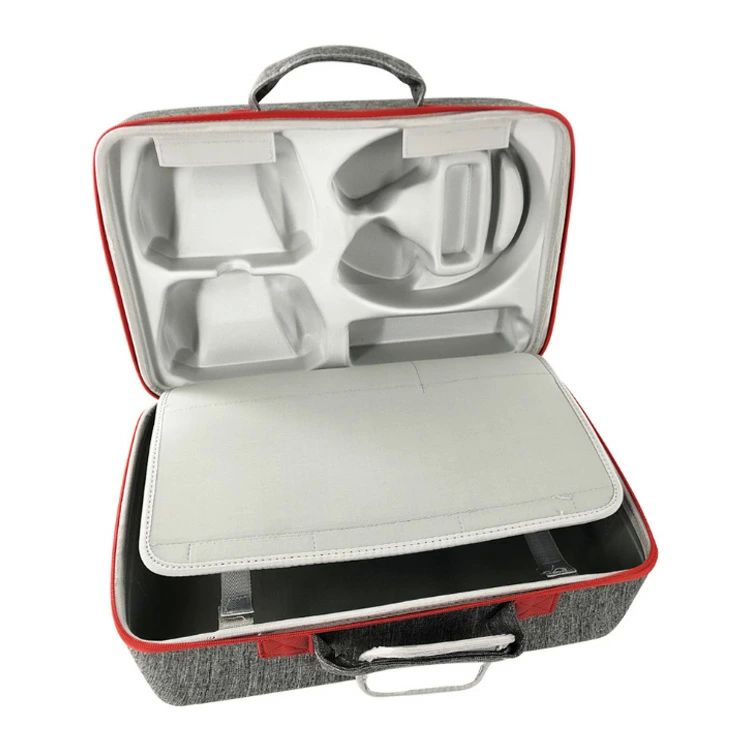 PS5収納バッグ コントローラ専 耐食性 耐衝撃 防塵 ショルダーストラップ付き ハードシェル 専用保護収納ケース 防水 プレステ5