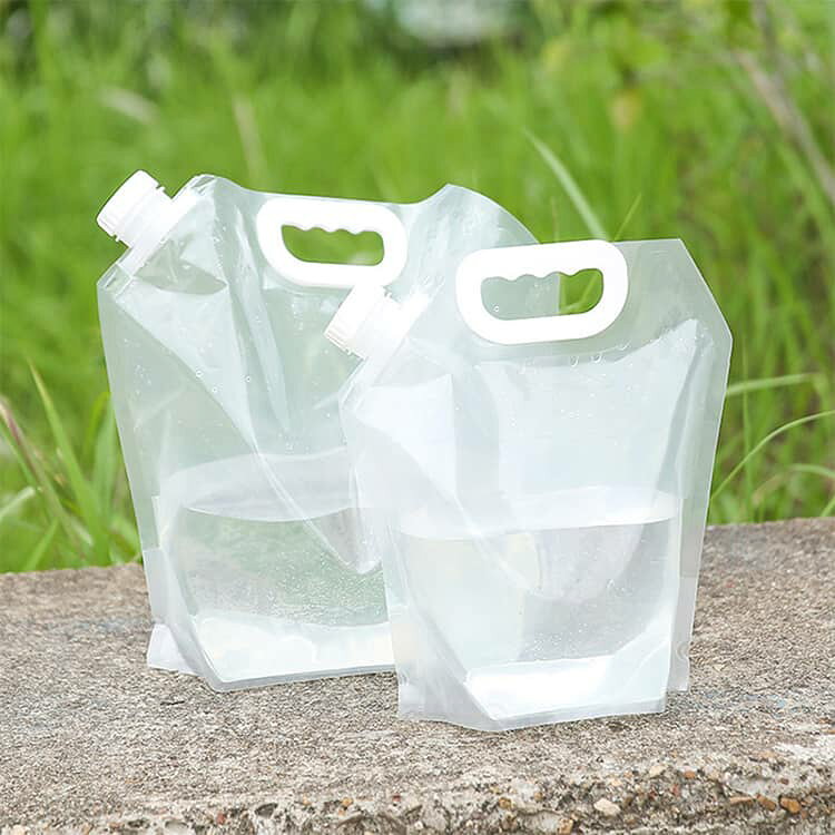 防災タンク プラスチック 【4個セット】 防災 10L アウトドア 5L 蛇口 水袋 軽量 ...