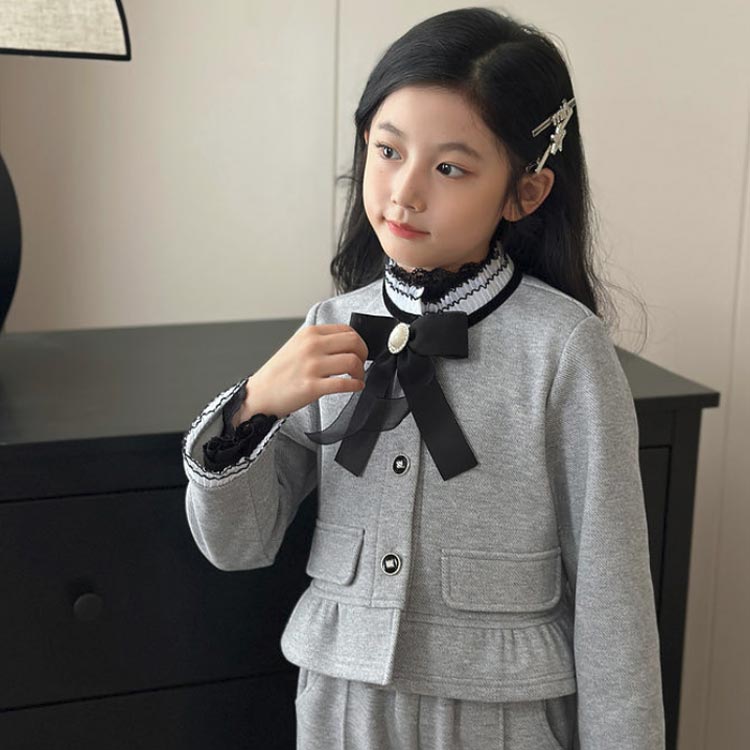 長袖ジャケット スーツ ジャケット 子供スーツ 小学生 パンツスーツ 七五三 上下セット 入学 女の子 中学生 卒業式 大きいサイズ
