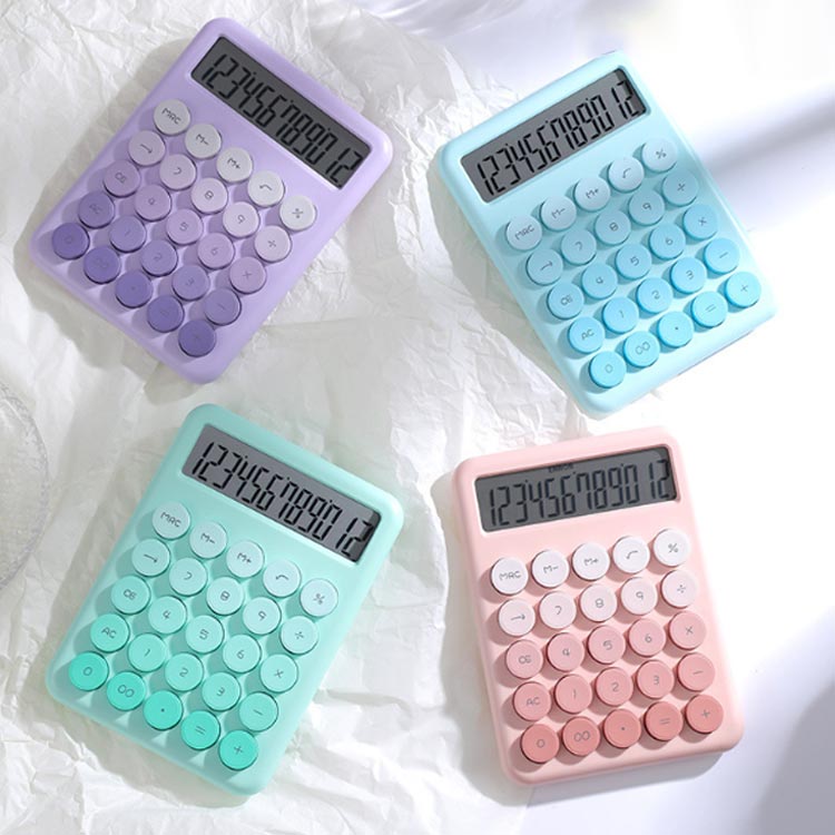 【送料無料】(まとめ) カシオ カラフル電卓 ミニジャストタイプ12桁 ブラック MW-C20C-BK-N 1台 【×10セット】