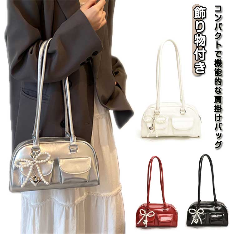 樂天商城 - 肩掛けバッグかわいい手提げバッグミニボストンバッグ鞄レディースかばんトートバッグ上品ミニボストンバッグハンドバッグカバン