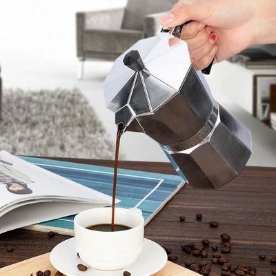 エスプレッソ コーヒーメーカー 直火式 モカエキスプレス エスプレッソメーカー エ...
