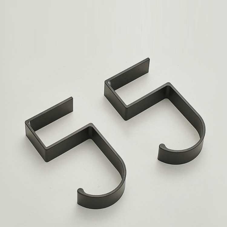 カバン バッグハンガー 2個入り 穴あけ不要 テーブルフック 5型 携帯 2type 滑 c型 持ち運び 鞄掛け フック バッグフック フック [2]