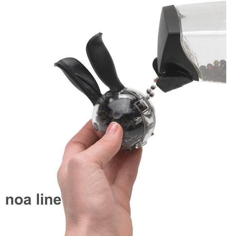 キッチン用品 調味料挽き 粗さ調節可能 挟んで使用 可愛いウサギ型 胡椒ミル 塩ミル 手動 ミル スパイスミル