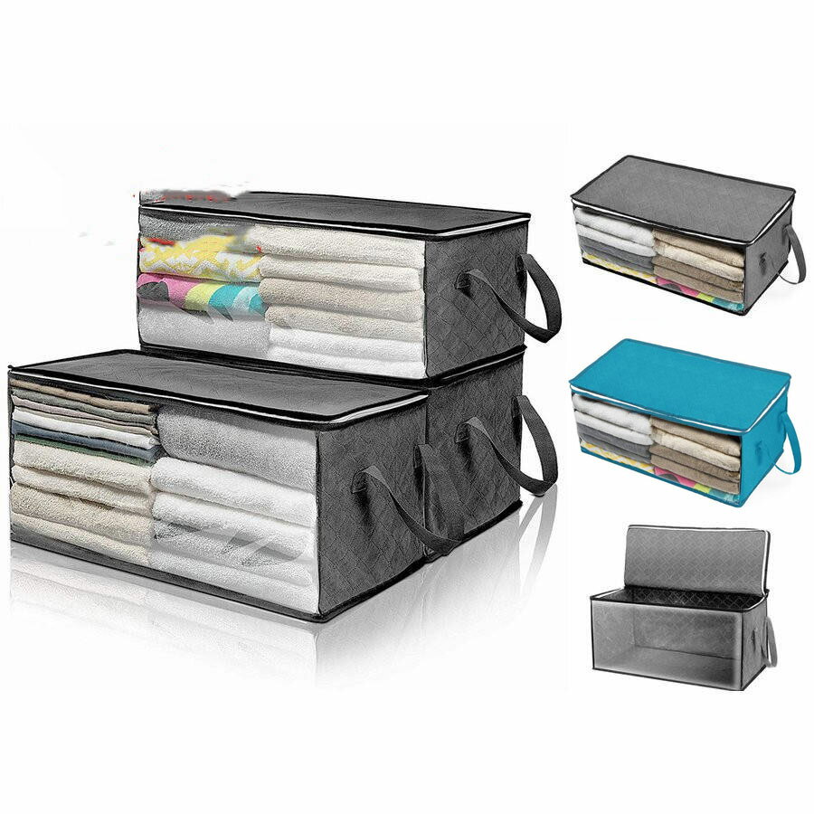 折りたたみ 洋服 衣装ケース 収納ボックス 衣 整理 中身が見える窓付き 積み重ね可能 収納ケース 衣類 ..