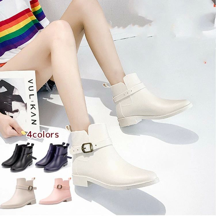 レディース 雨靴 通勤通学 長靴 超人気 レインブーツ ショート アウトドア 防水 梅雨対策 おしゃれ レインシューズ ファッション