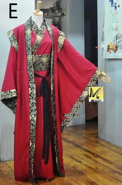 メンズ中国古代コスプレ衣装イベント/学園祭パーティーダンス衣装/キッズファッションコース/写真撮 中..