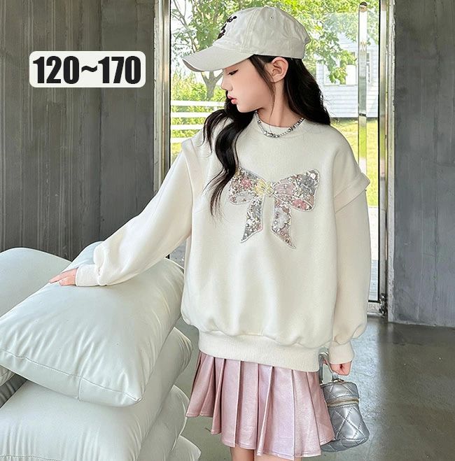 冬 可愛い スウェット カジュアル トップ かわいい chil2 トレーナー トレーナー 秋 ベビー服 子供服 ..