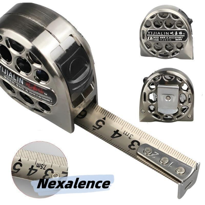 樂天商城 - 5m/7.5m 巻尺 目盛り スケール 高精度 ステンレス製 剛厚テープ ステンレス製 見やすい 防水 メジャー 距 メジャー 巻き尺 測り