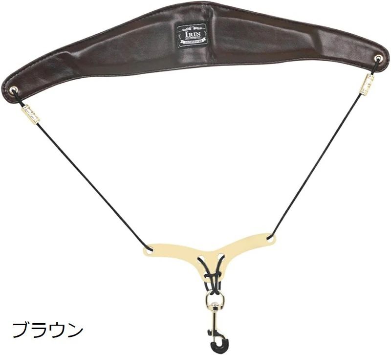 サックス ネックストラップ 長さ調節可能 快適 ポータブル ソフト サックスストラ...