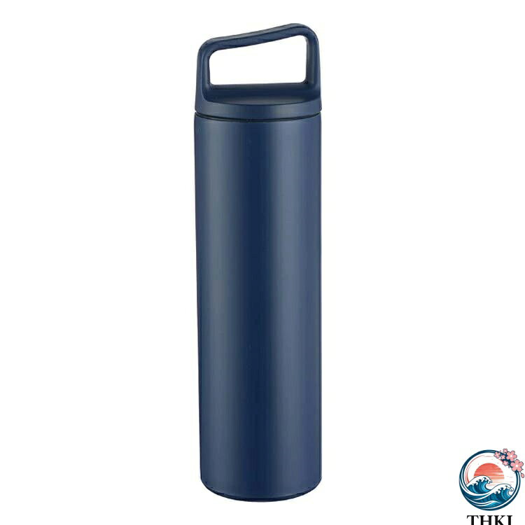 水筒 ステンレス 500ml 保温 携帯 ハンドルつき マグ 水筒 保冷 600ml 大容量 マグ...