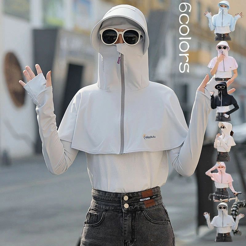 樂天商城 - キャップ サンバイザー レディース UPF50+ UVカット 日焼け防止 紫外線対策 グッズ 春 夏 秋 日よけ 帽子 農作業 フェイスカバー 水分補給 ネックカバー 折りたたみ 収納 ボタン取り外し 顎紐 つば広 無地 スポーツ 「送料無料」