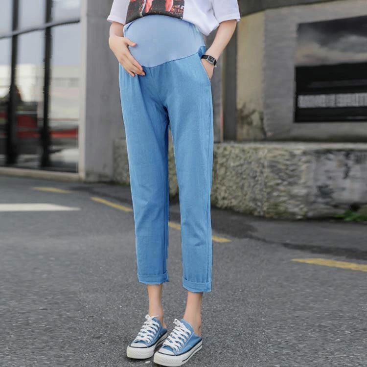 アジャスター 伸縮性 春 動きやすい レディースパンツ 調節可能 妊婦服 マタニティ チノ 妊婦 ストレッチ スーツ オフィス 妊娠 2