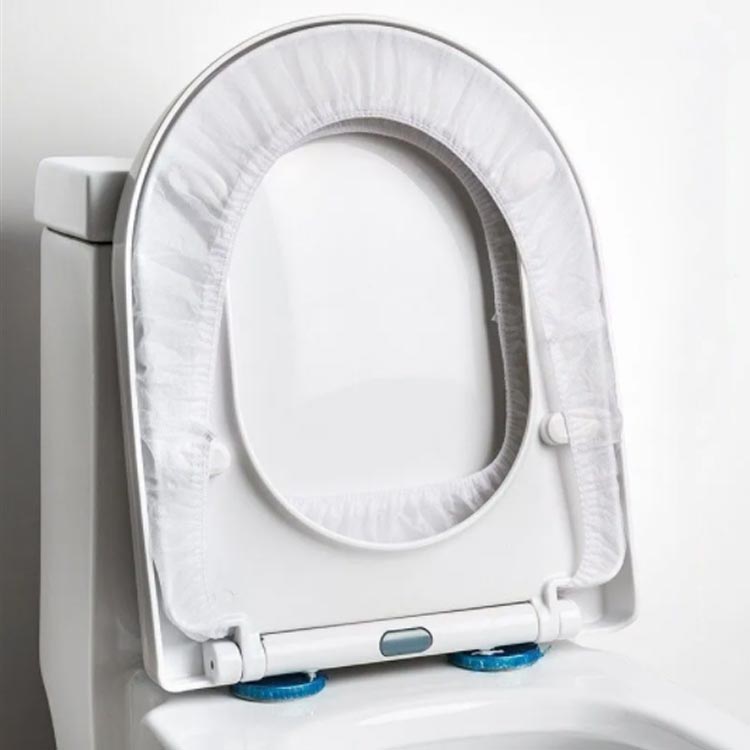 天神橋セレクトのトイレペーパー 便座シート トイレット シートカバー 便座ペーパー 業務用 使い捨て 便座カバー トイレシート トイレカバー トイレ 紙 ペーパー 50枚セット 便器 ホルダー ホーム クッション 紙 便座 洋式 便所 送料無料｜アングル2