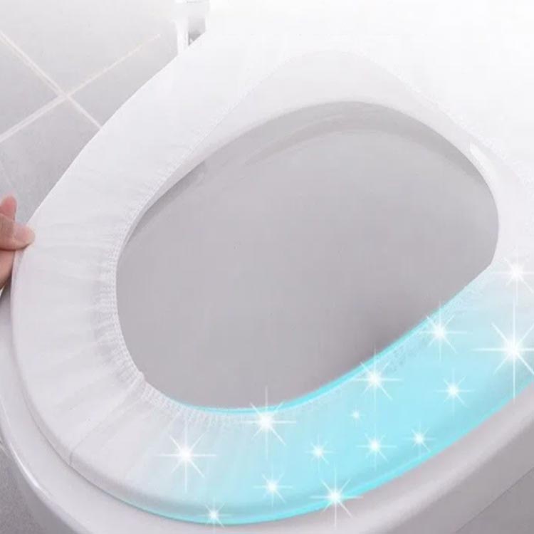 天神橋セレクトのトイレペーパー 便座シート トイレット シートカバー 便座ペーパー 業務用 使い捨て 便座カバー トイレシート トイレカバー トイレ 紙 ペーパー 50枚セット 便器 ホルダー ホーム クッション 紙 便座 洋式 便所 送料無料｜アングル3