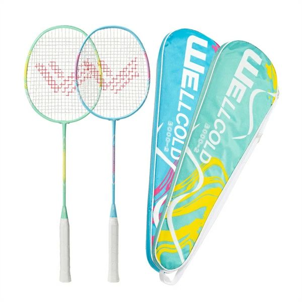 レディース 入門 初心者 外遊び スポーツ 練習用 メンズ 軽量 レジャー 安心 使い 公園 ケース付き ラケット バドミントンセット
