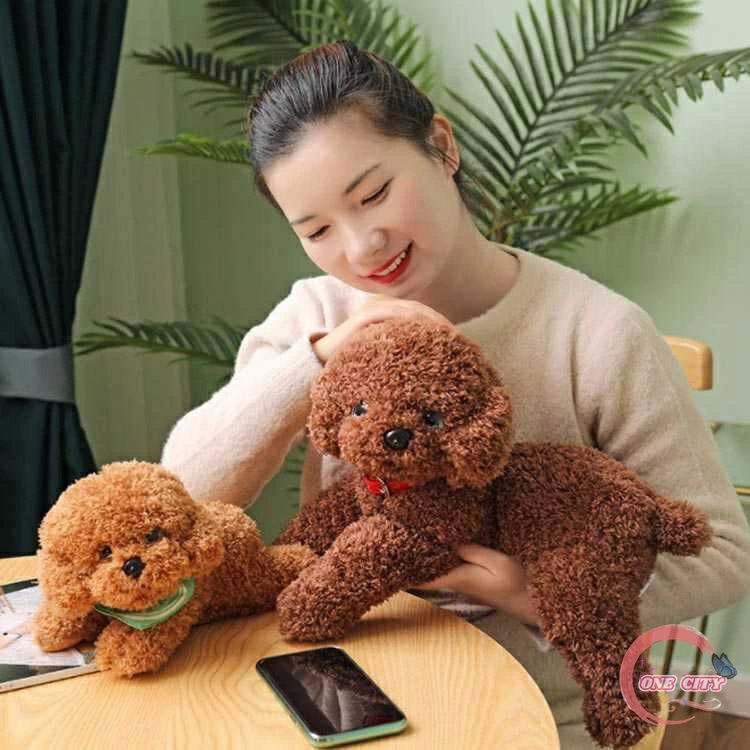 男の子 癒し テディ 小型犬 ドッグ ぬいぐるみ 犬 犬のぬいぐるみ そっくり 本物 リアル ペット ぬいぐるみ 動物 犬 かわいい 可愛い トイプー 愛犬 犬雑貨 子供 キッズ 誕生日 女の子 トイプードル ギフト プレゼント クリスマス 3