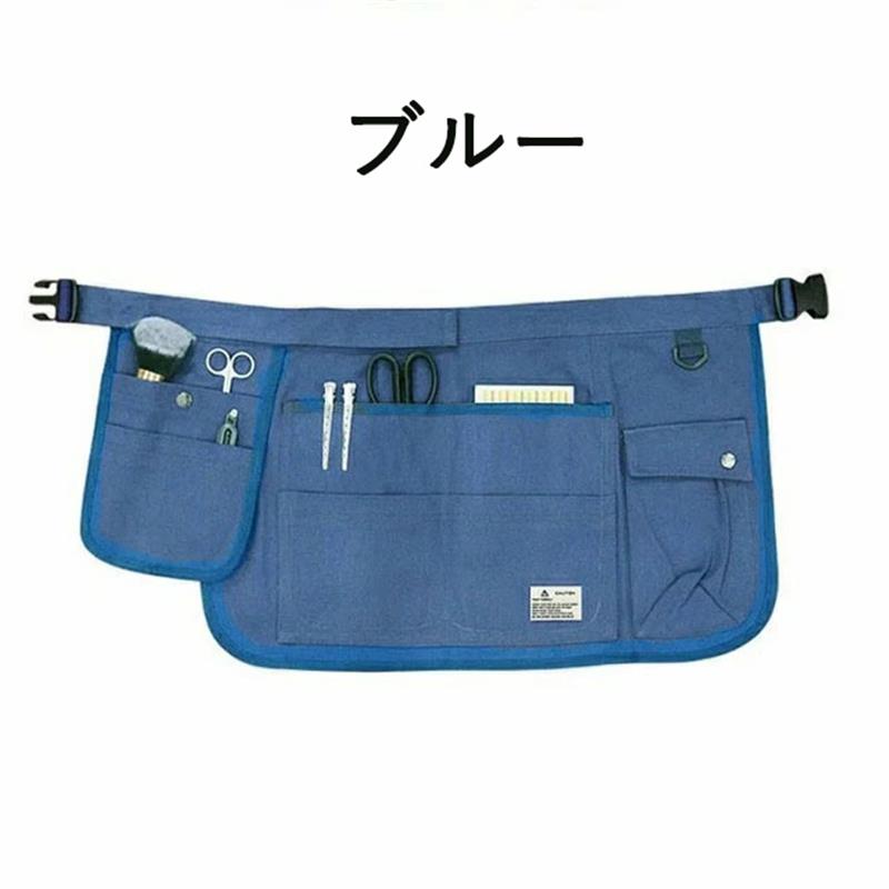 天神橋セレクトのガーデニング エプロン スタイリストエプロン ツール エプロン アウトドア ショートエプロン 無地 カフェエプロン ショート丈 業務用 作｜アングル2