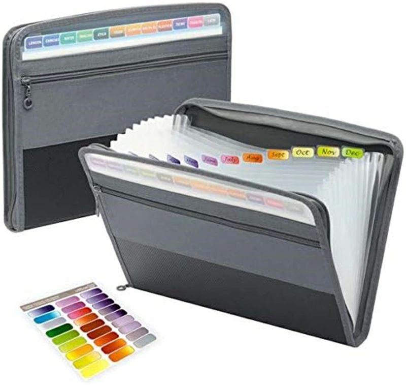 じゃばら 領収書ファイル 取説ファイル 領収書入れ ファイル ジャバラファイル 蛇腹ファイル