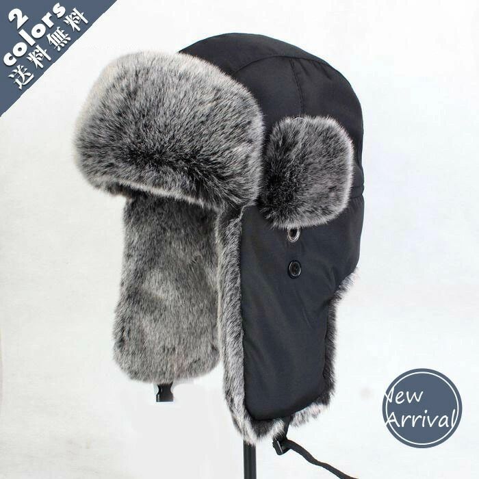 パイロットキャップ 秋冬 大人気 厚手 キャップ 防寒 即納 メンズ ロシア帽 フライトキャップ あったか..