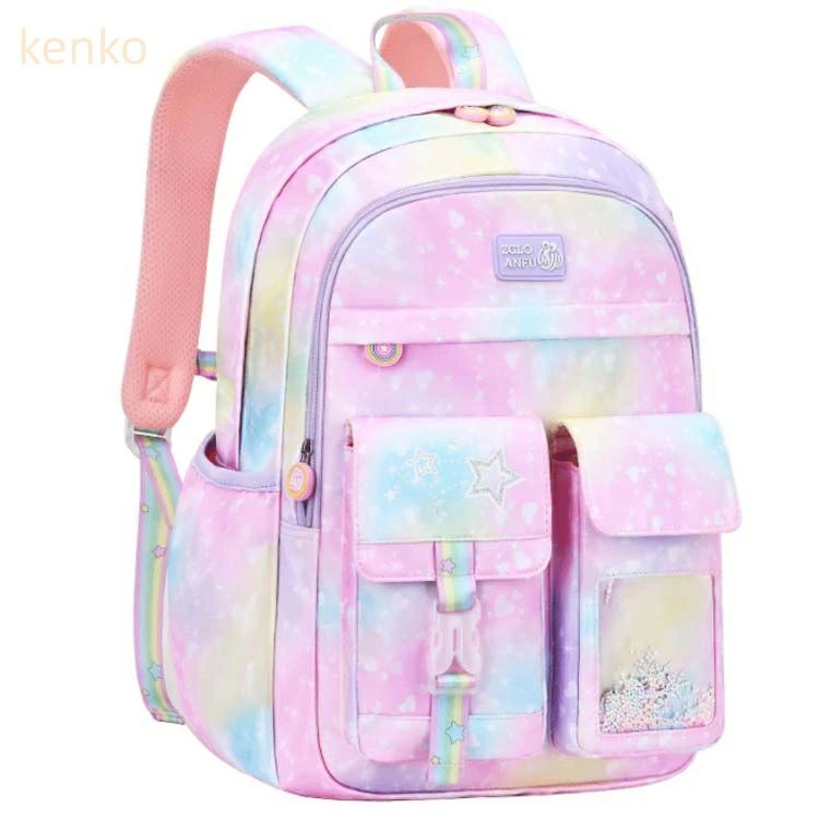 女の子 かわいい リュック 26L/19L リュックサック キッズ 大容量 通園 軽量 修学旅行 通学 入学記念 小学生