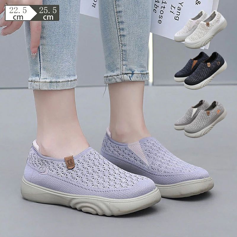 スリッポン ナースシュー レディース デッキシューズ カジュアルシューズ ローカット スポーツ スニーカー ウォーキングシューズ