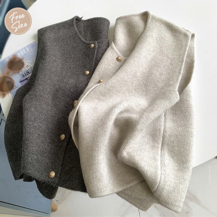 上着 秋 お洒落 暖か トップス 可愛い ファッション ニットベスト 大きいサイズ きれいめ 秋冬 冬 ニットベスト レディース 春