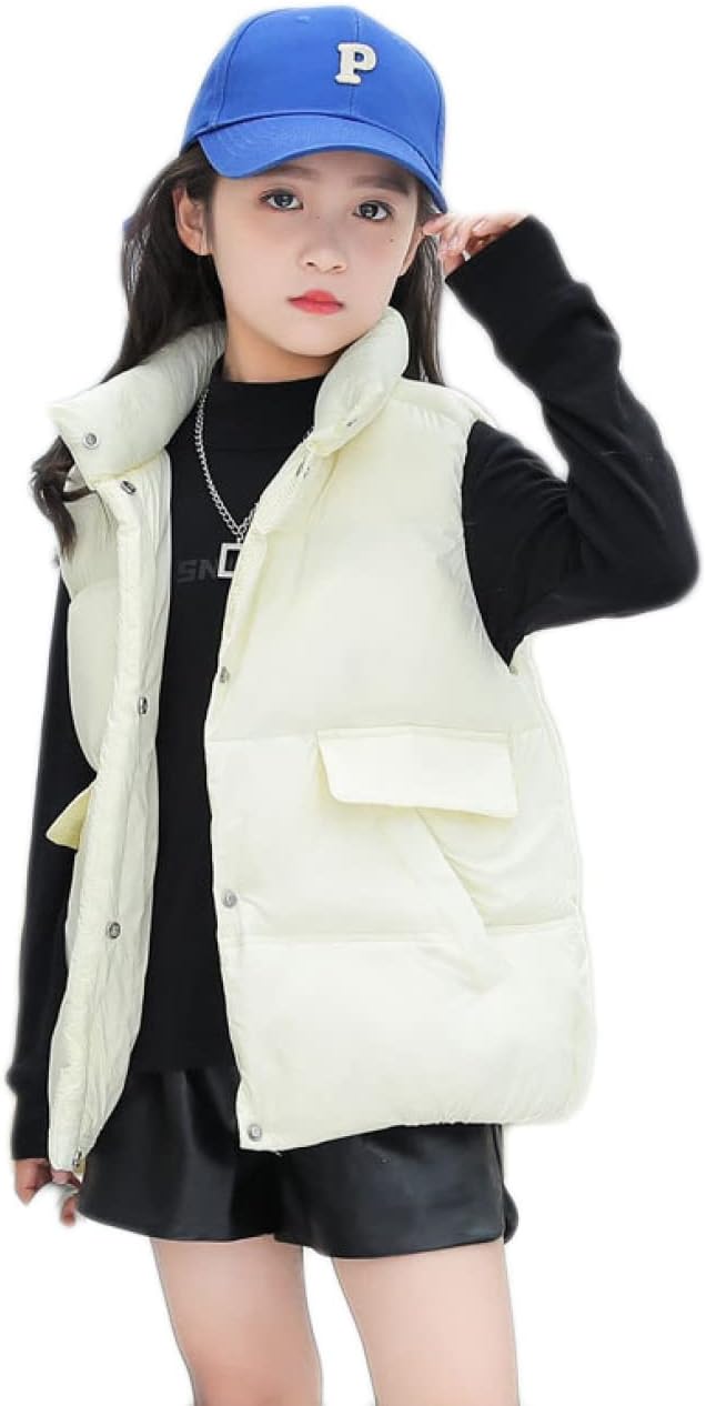 おしゃれ 襟付き ダウンベスト 男女兼用 ダウンコート 男の子 ダウン90% ライト 子供ダウンベスト 秋冬 女の子 キッズ 子供 軽量