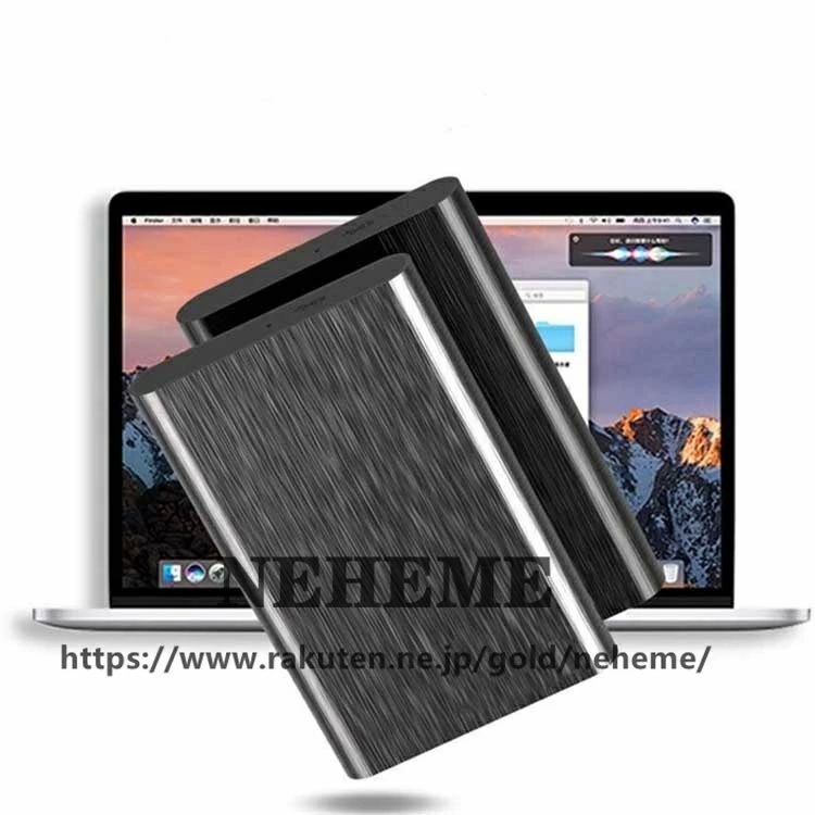 高速 小型 コンパクト 静音 ハードディスク 超薄型ポータブル 4TB 2TB 1TB 500GB 外付けハードディスク 外付けSSD ポータブルSSD - Image 3