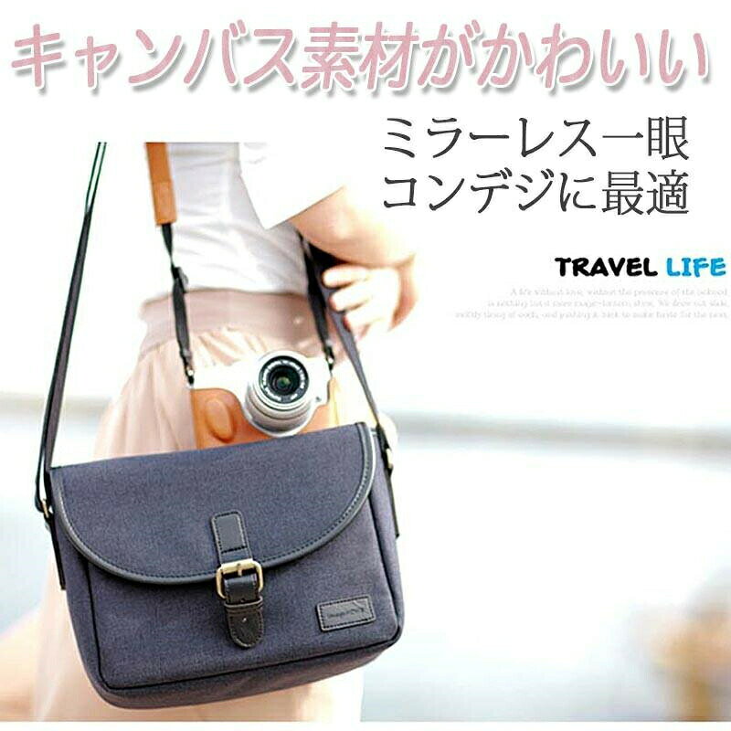 ワンショルダー カメラ収納 カメラケース カメラバッグ ミラーレス おしゃれ 斜め...